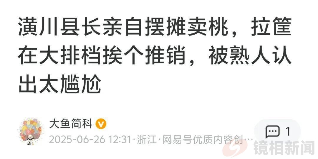 县长卖桃,赞誉;局长卖水,抨击!难不成是局长多话惹的祸?(图3)